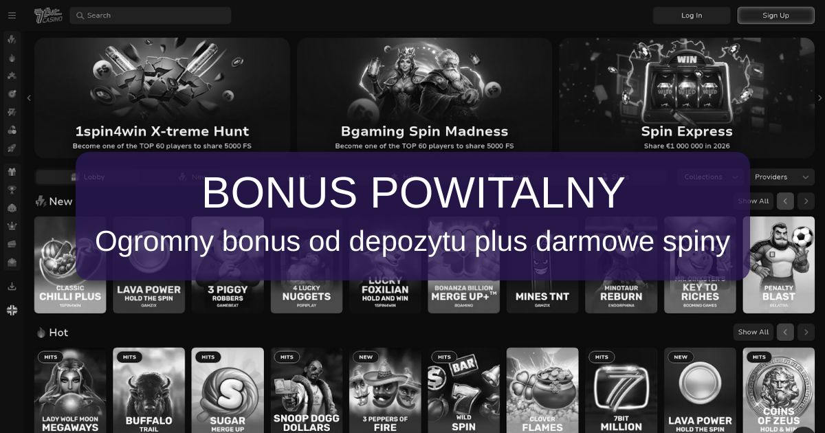 7Bit Casino: warunki bonusu i informacje o kasynie